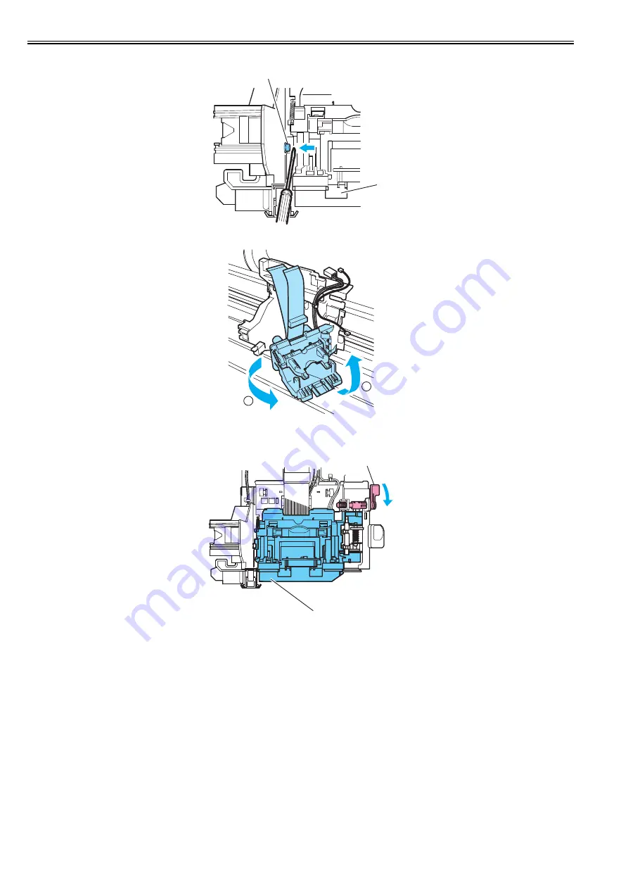 Canon iPF720 - imagePROGRAF Color Inkjet Printer Service Manual Download Page 124