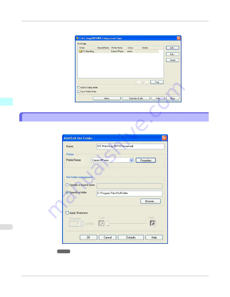 Canon iPF755 - imagePROGRAF Color Inkjet Printer User Manual Download Page 318