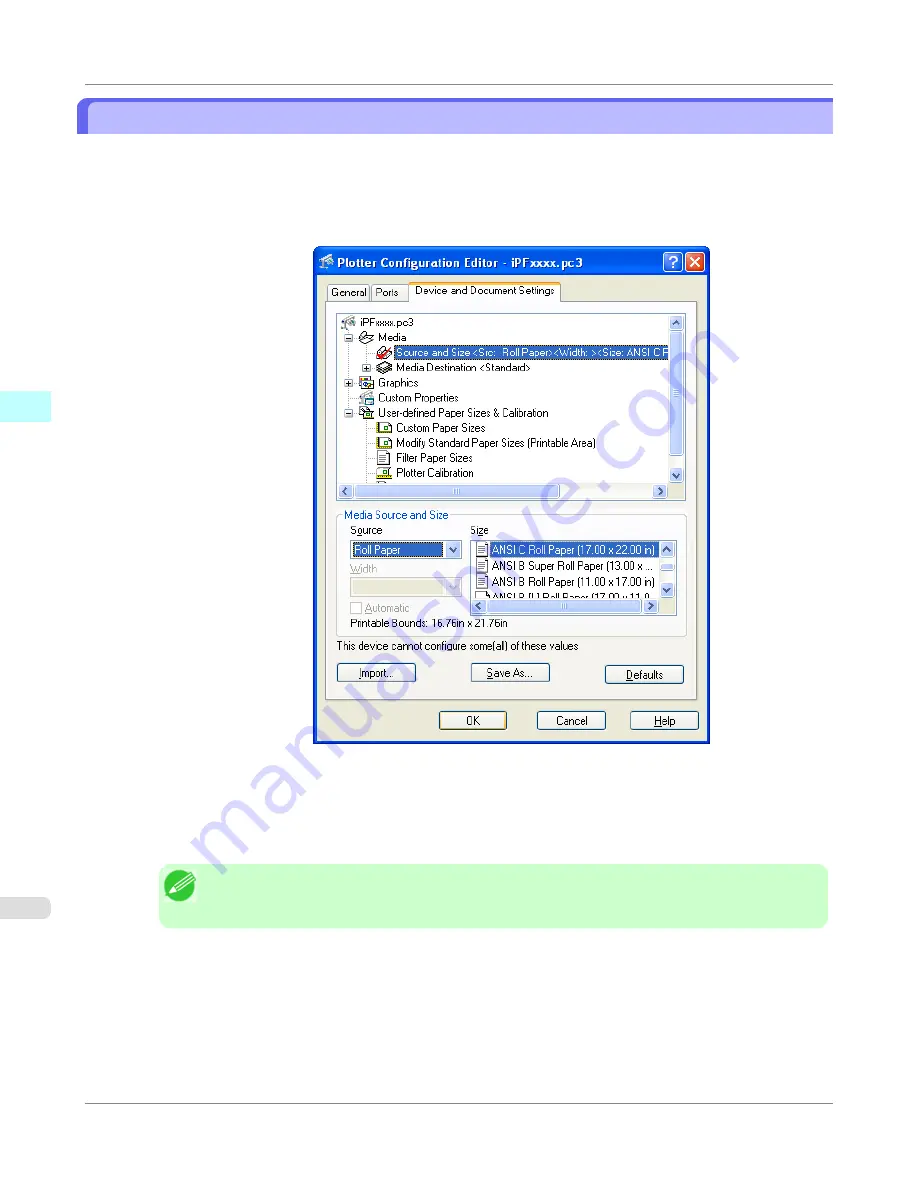 Canon iPF755 - imagePROGRAF Color Inkjet Printer User Manual Download Page 394