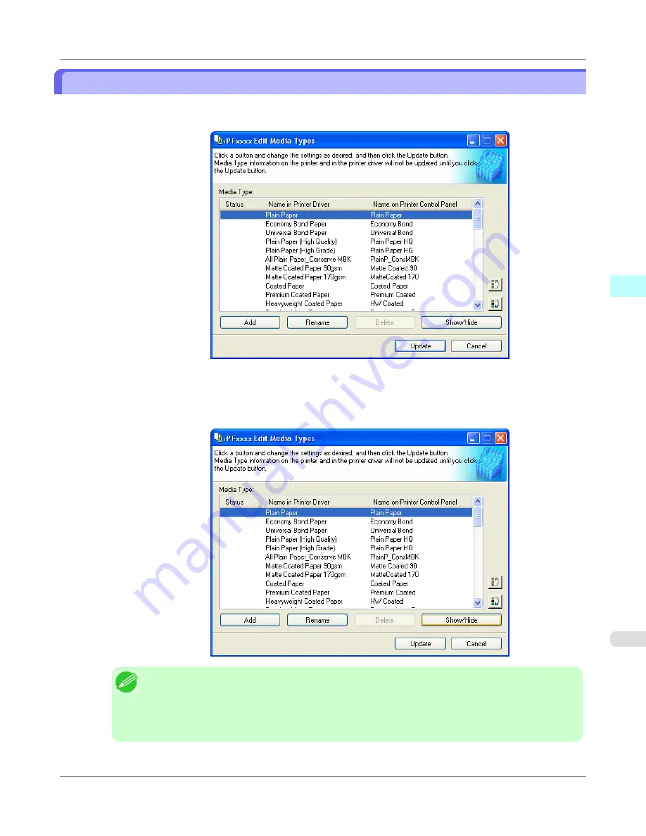 Canon iPF755 - imagePROGRAF Color Inkjet Printer User Manual Download Page 443