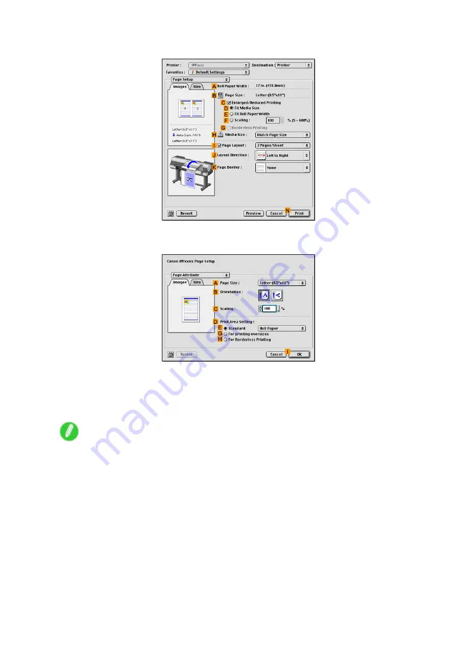 Canon iPF8000S - imagePROGRAF Color Inkjet Printer User Manual Download Page 294