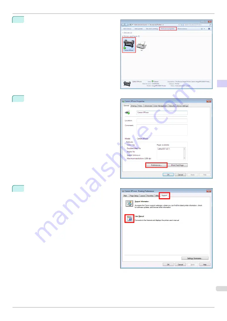 Canon iPF830 Series Basic Manual Download Page 7