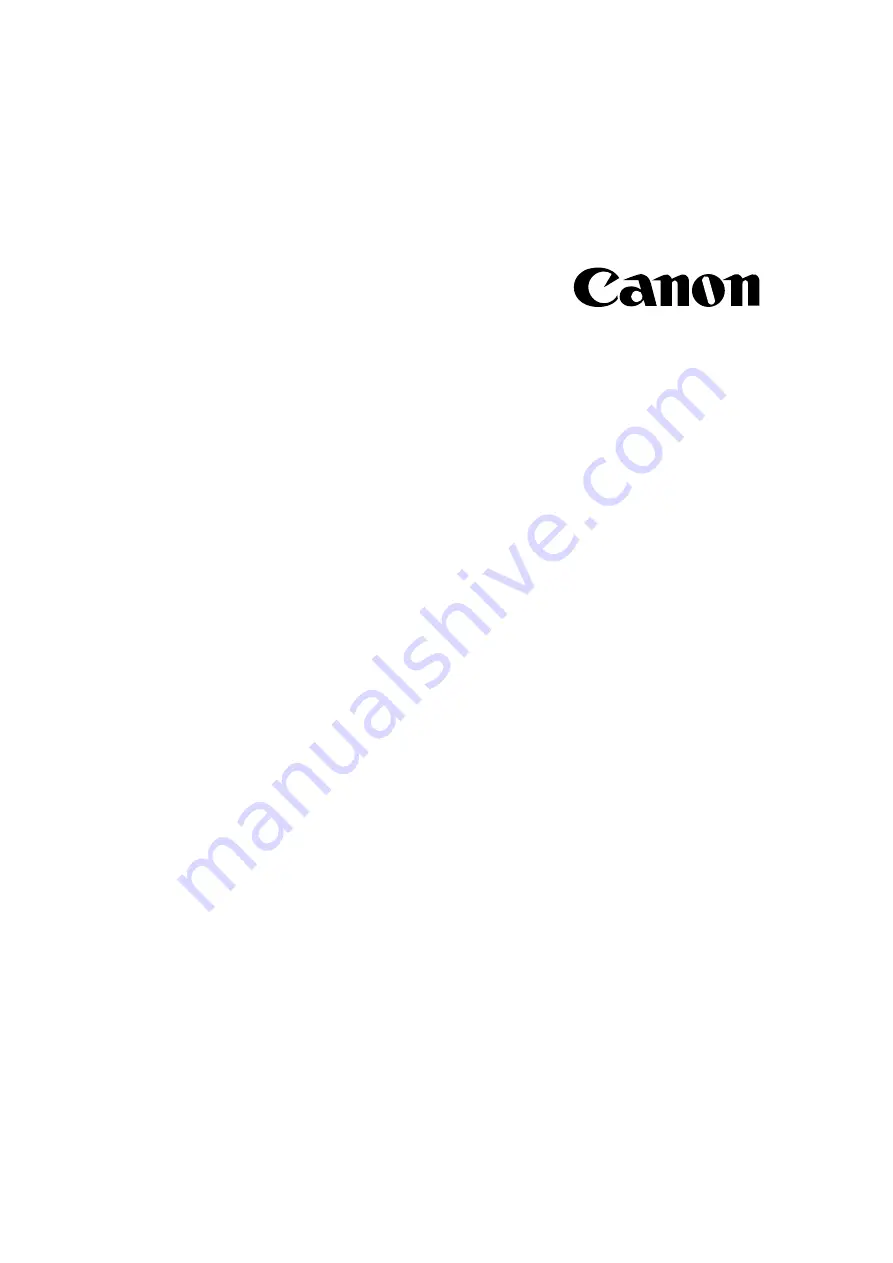 Canon iR1510 Reference Manual Download Page 1