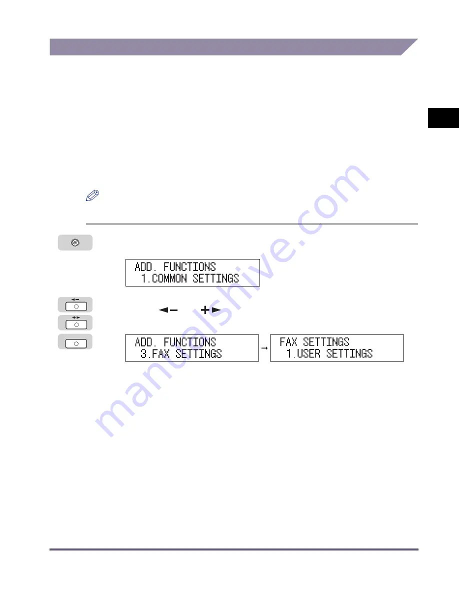 Canon iR2016 Series Facsimile Manual Download Page 33