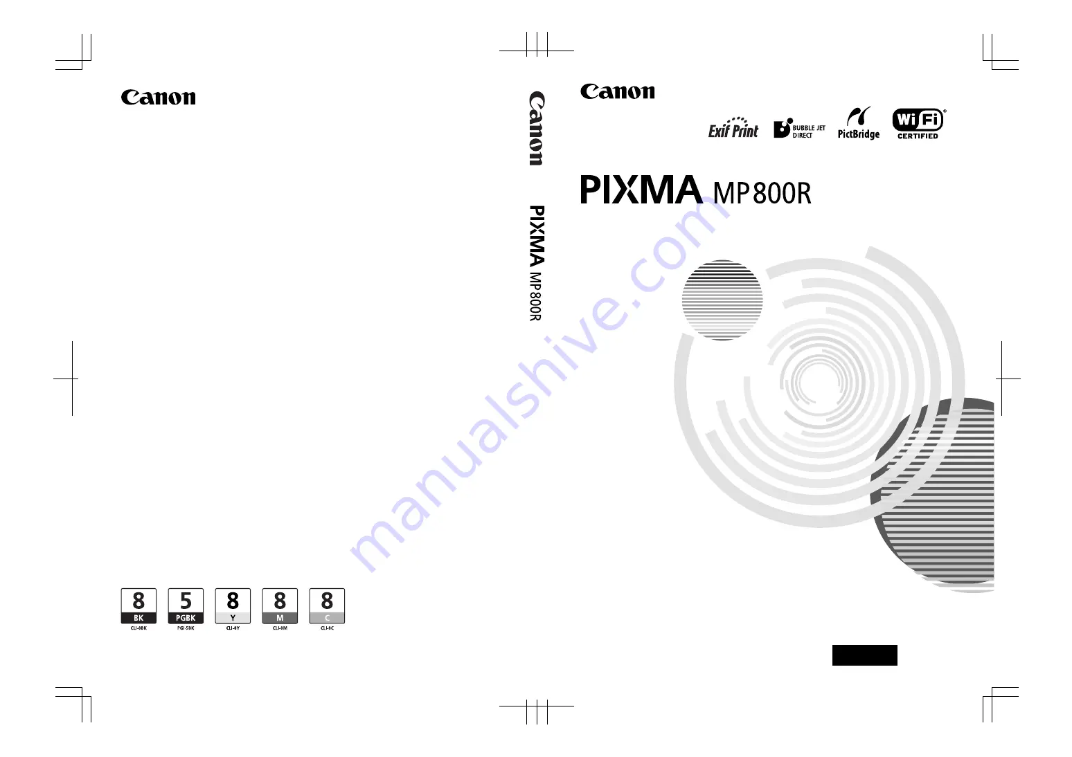 Canon K10266 Скачать руководство пользователя страница 1