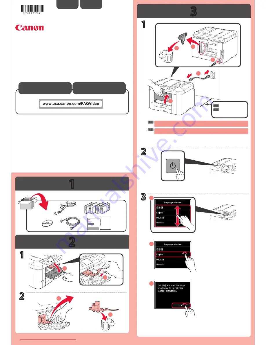 Canon K10408 Getting Started Download Page 1