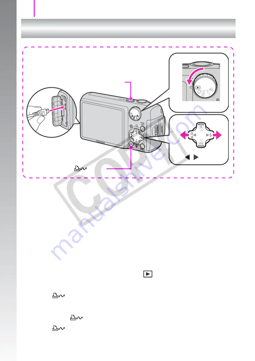 Canon KP-36IP - Powershot A470 & Selphy CP780 Printer Скачать руководство пользователя страница 20