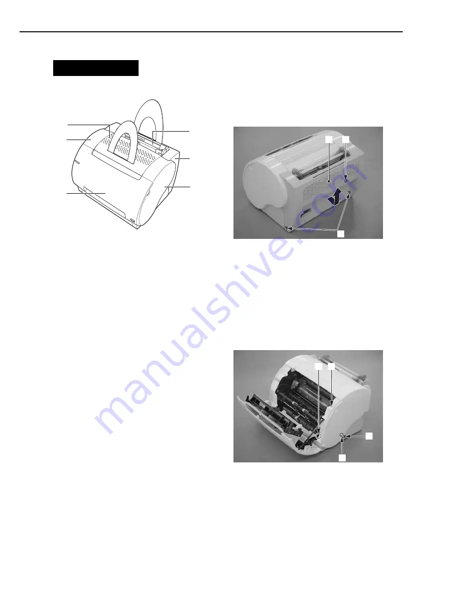 Canon Laser Shot LBP-1120 Service Manual Download Page 57