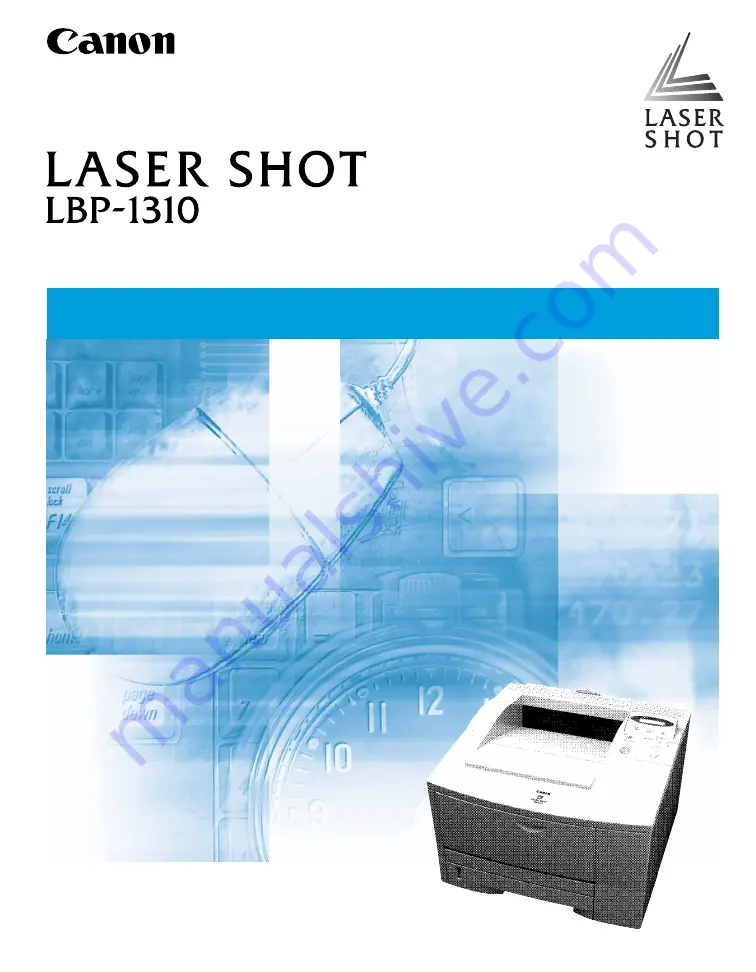 Canon Laser Shot LBP-1310 Скачать руководство пользователя страница 1