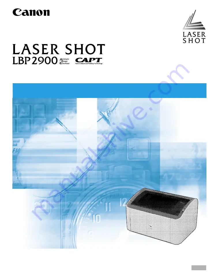 Canon Laser Shot LBP-2900 Скачать руководство пользователя страница 1