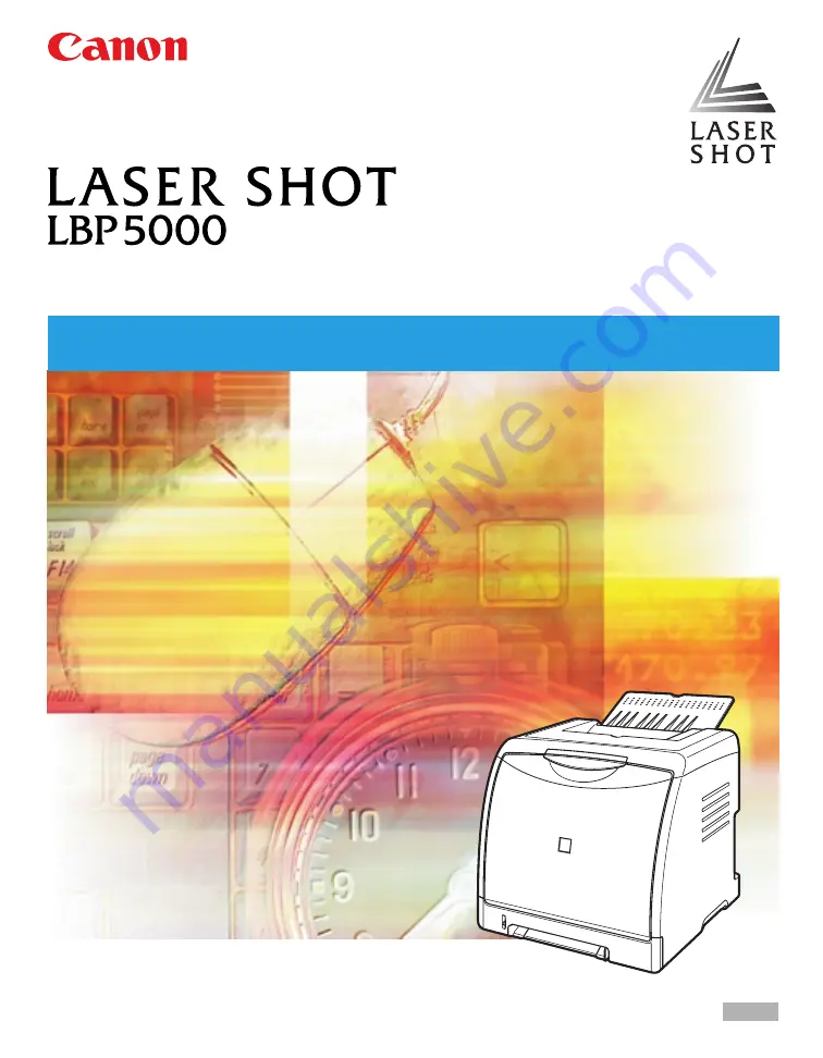 Canon Laser Shot LBP5000 Скачать руководство пользователя страница 1