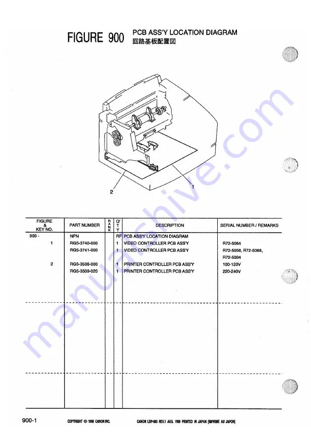 Canon LBP 660 - B/W Laser Printer Скачать руководство пользователя страница 228