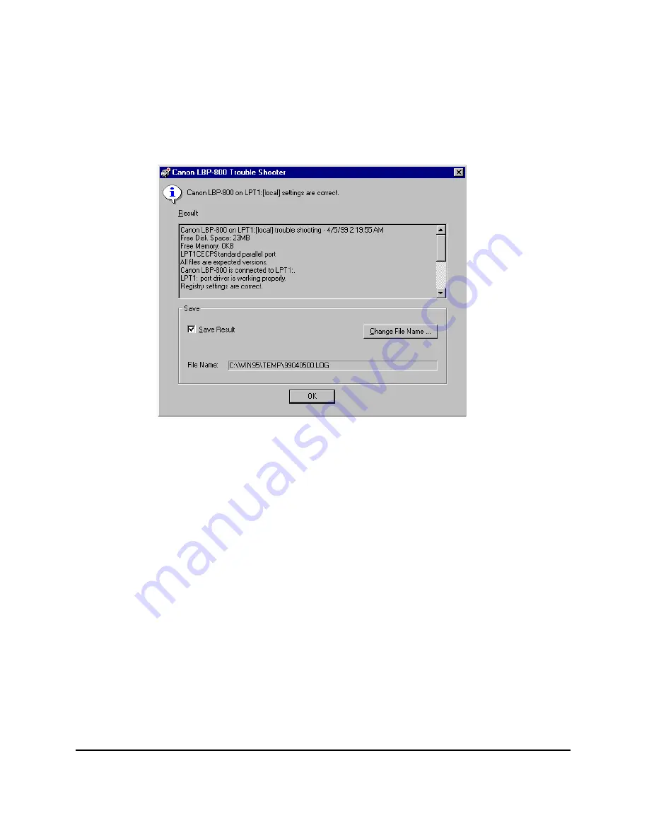 Canon LBP-800 User Manual Download Page 134