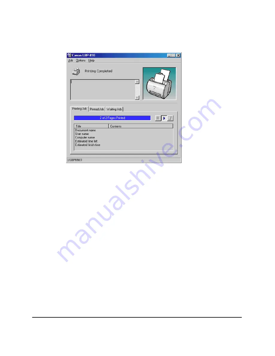 Canon LBP-810 User Manual Download Page 118