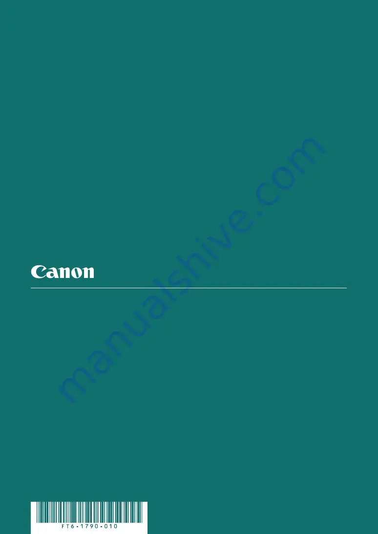 Canon LBP653Cdw Getting Started Download Page 380