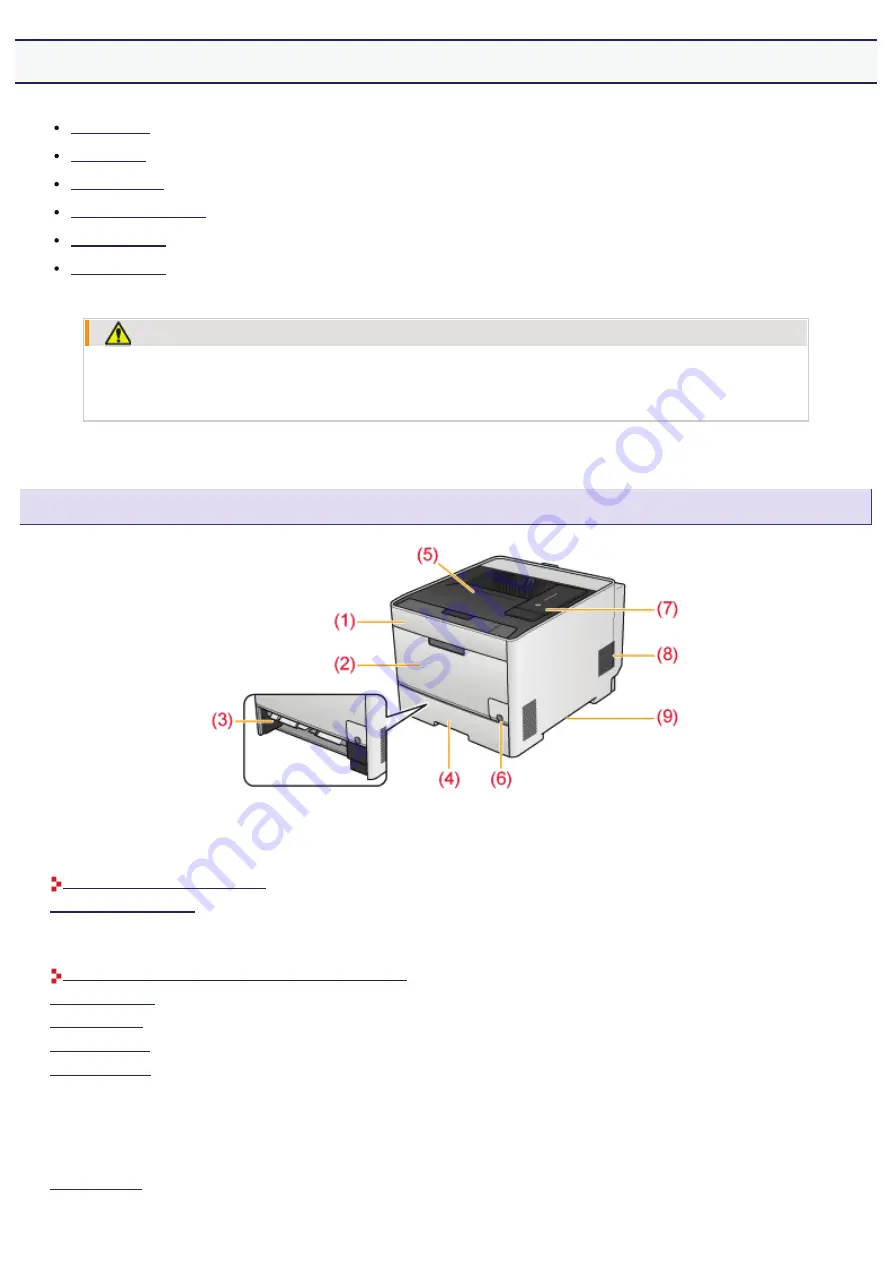 Canon LBP7210Cdn Скачать руководство пользователя страница 45