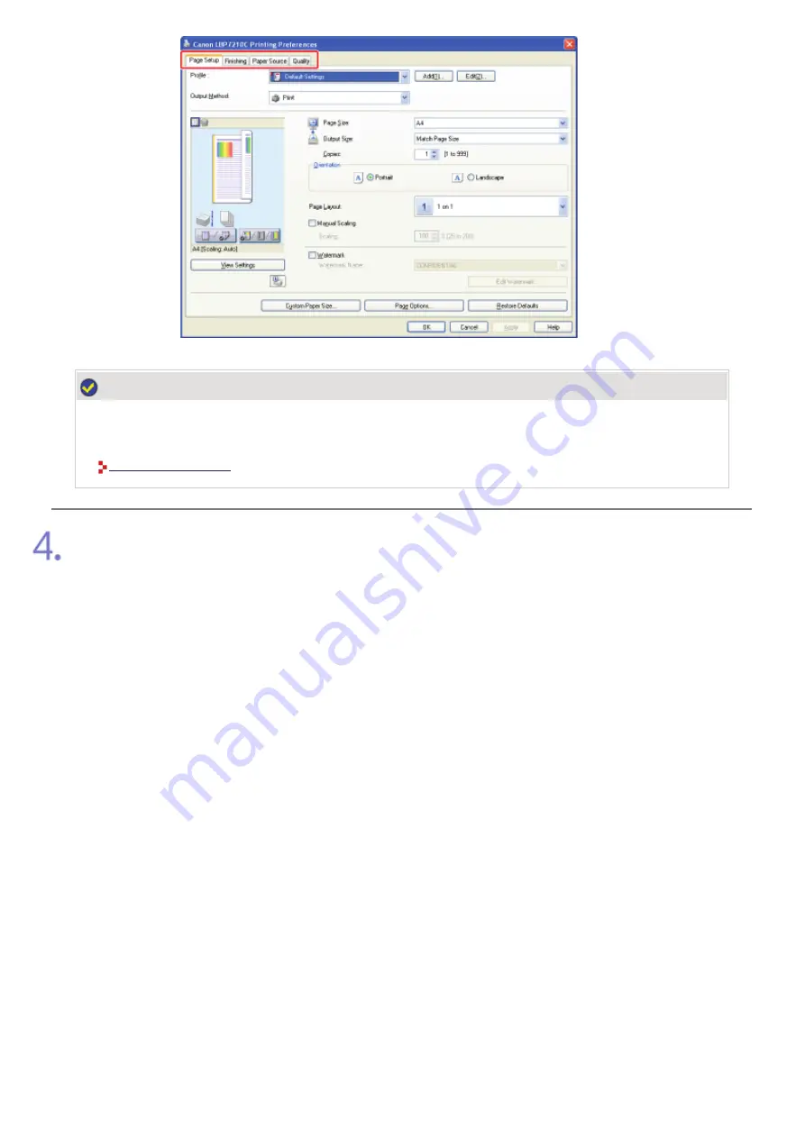 Canon LBP7210Cdn Manual Download Page 190