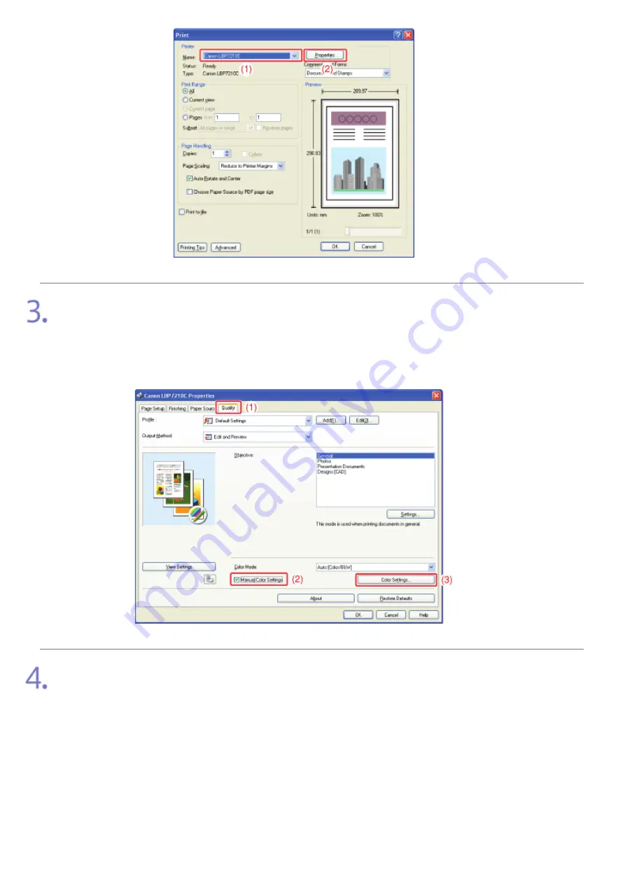 Canon LBP7210Cdn Manual Download Page 342