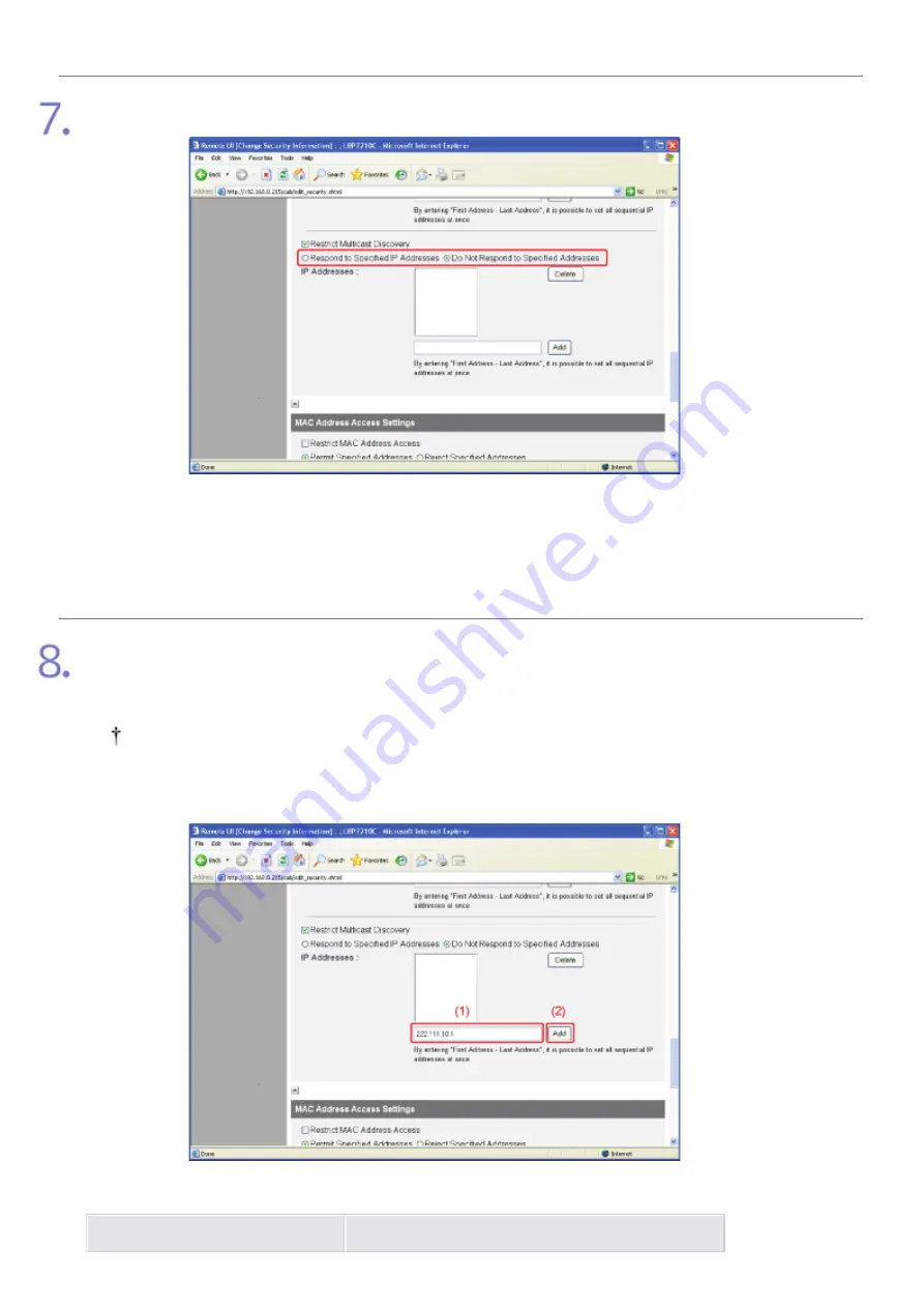 Canon LBP7210Cdn Manual Download Page 684