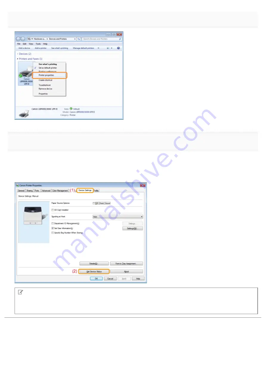 Canon LBP7780CX User Manual Download Page 112