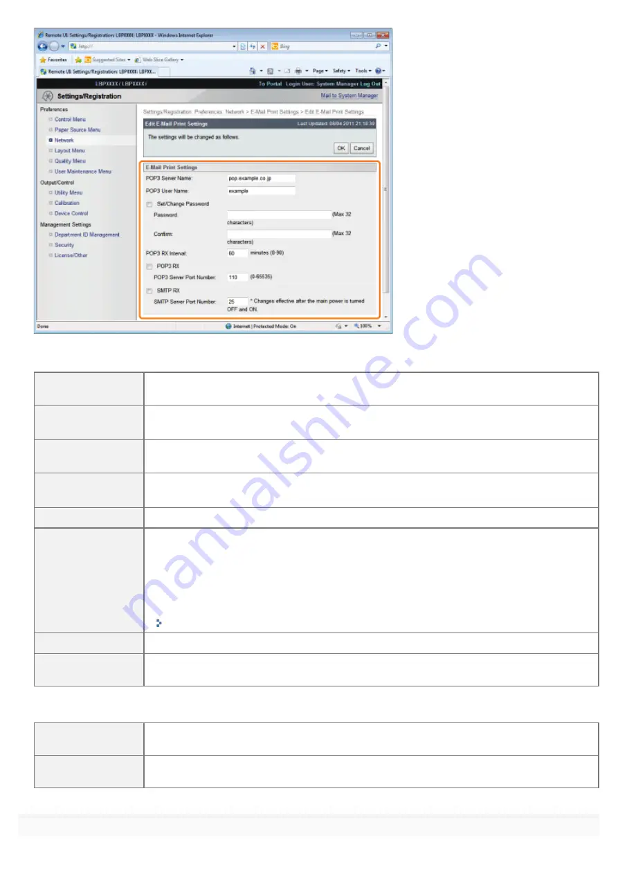 Canon LBP7780CX User Manual Download Page 327