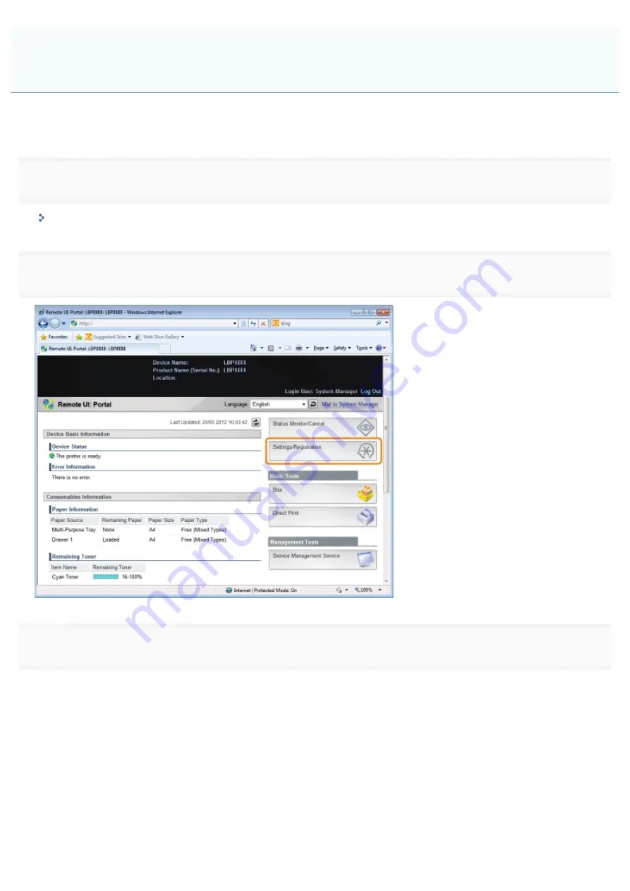 Canon LBP7780CX User Manual Download Page 389