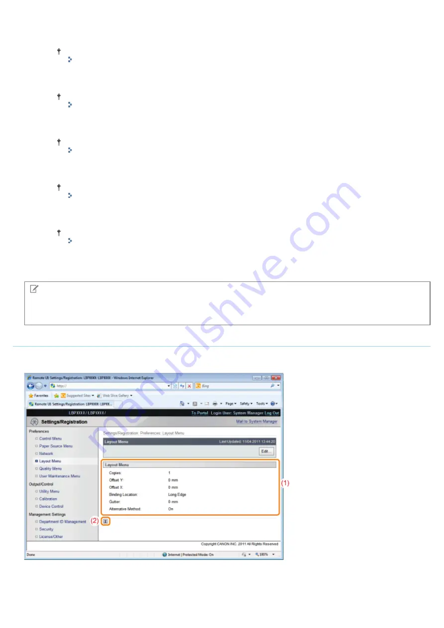 Canon LBP7780CX User Manual Download Page 559