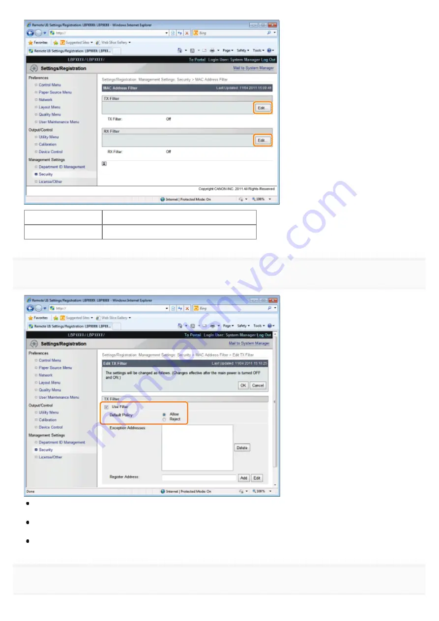 Canon LBP7780CX User Manual Download Page 696