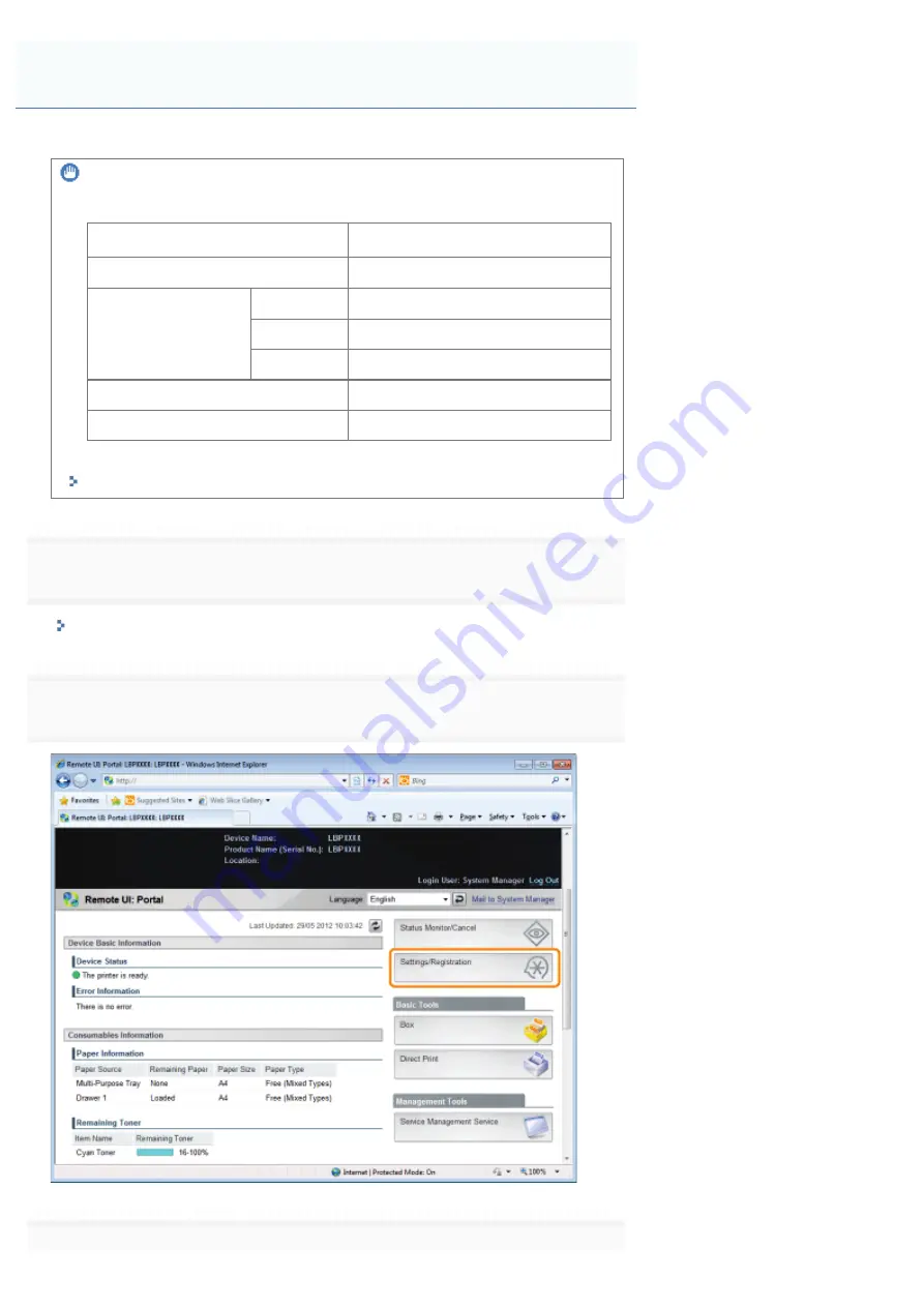 Canon LBP7780CX User Manual Download Page 699