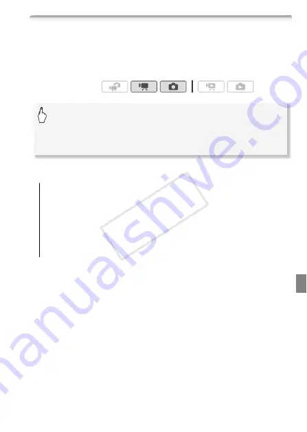 Canon LEGRIA HF S30E Instruction Manual Download Page 73