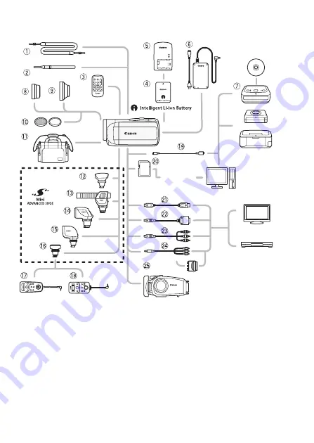 Canon Legria hfm300 Скачать руководство пользователя страница 190