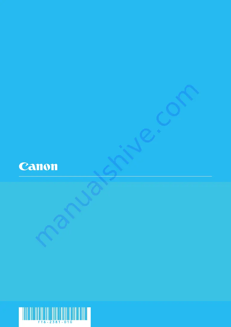 Canon MF543x MF542x Getting Started Download Page 432