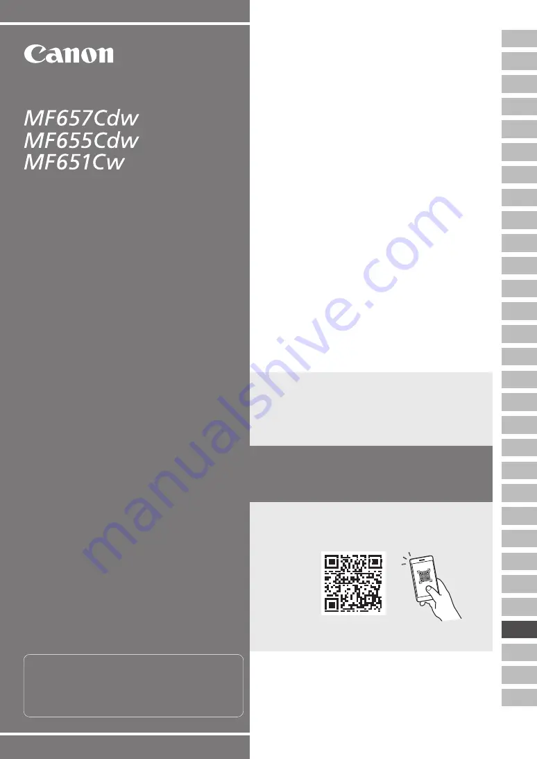 Canon MF651Cw Setup Manual Download Page 157