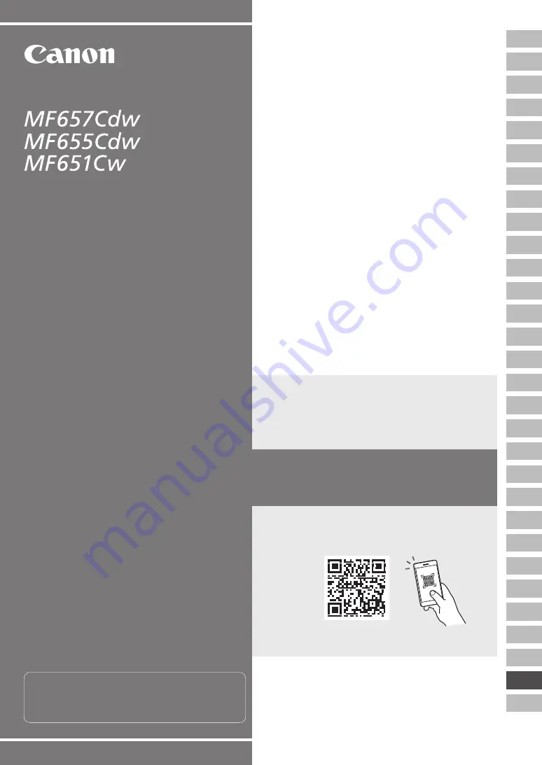 Canon MF651Cw Setup Manual Download Page 169