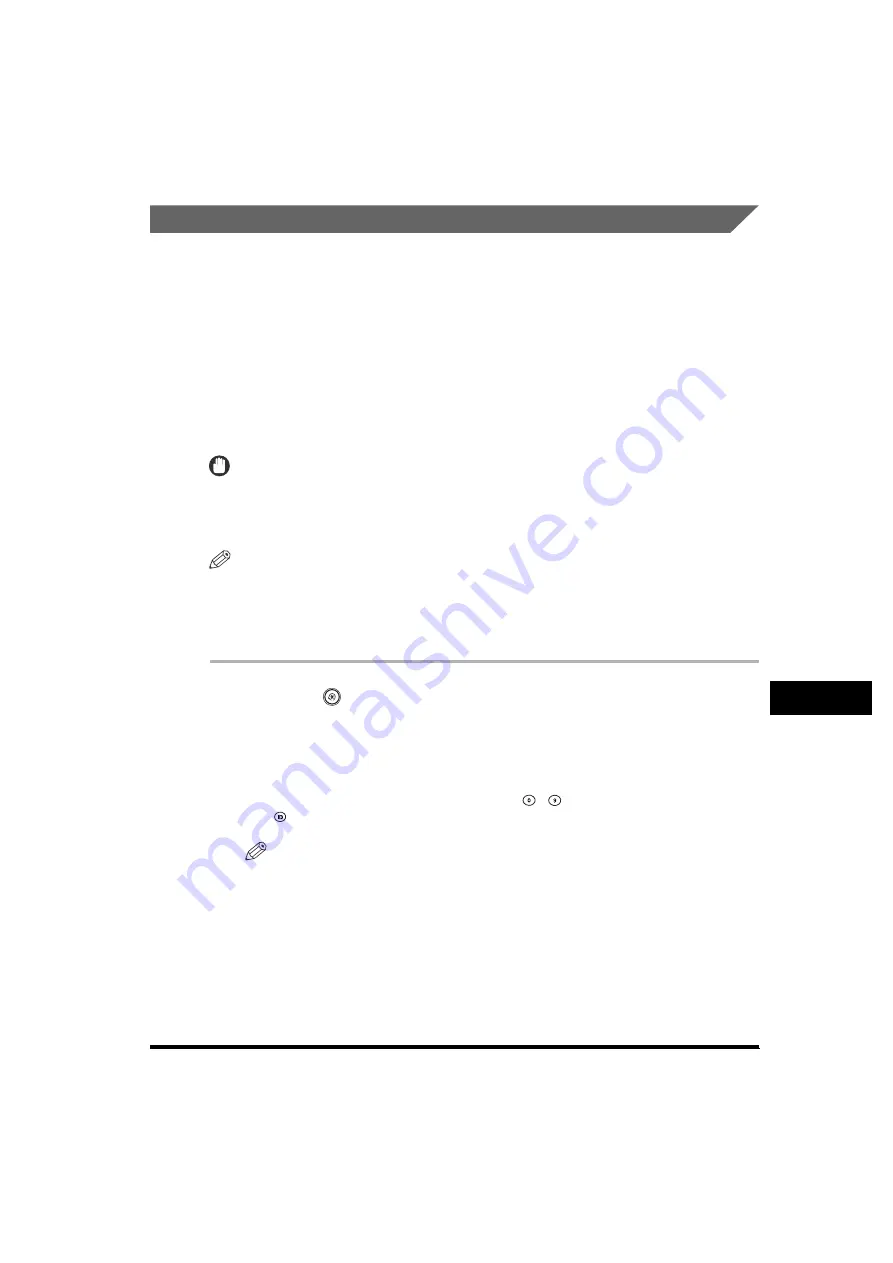 Canon MF7280 - ImageCLASS B/W Laser Sending Manual Download Page 262