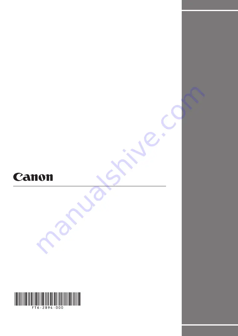 Canon MF752Cdw Скачать руководство пользователя страница 244