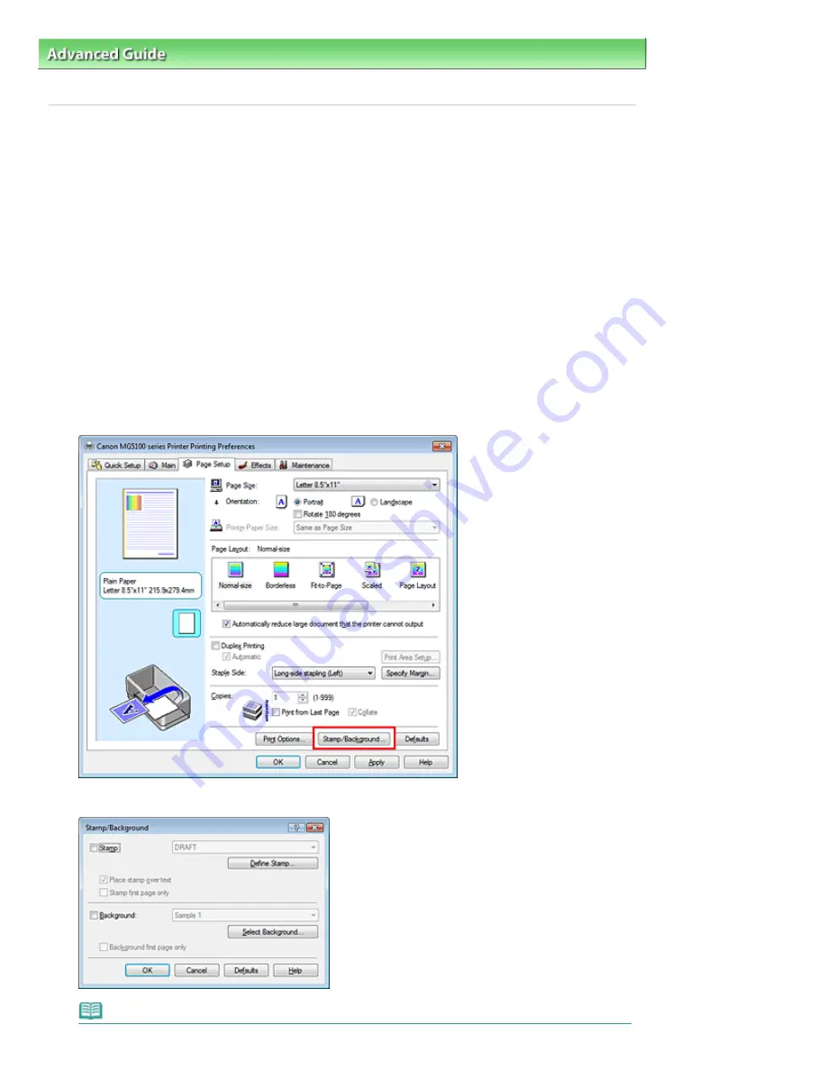 Canon MG5100 series On-Screen Manual Download Page 331