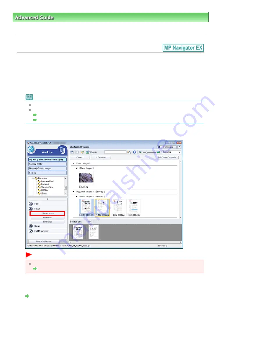 Canon MG5100 series On-Screen Manual Download Page 530