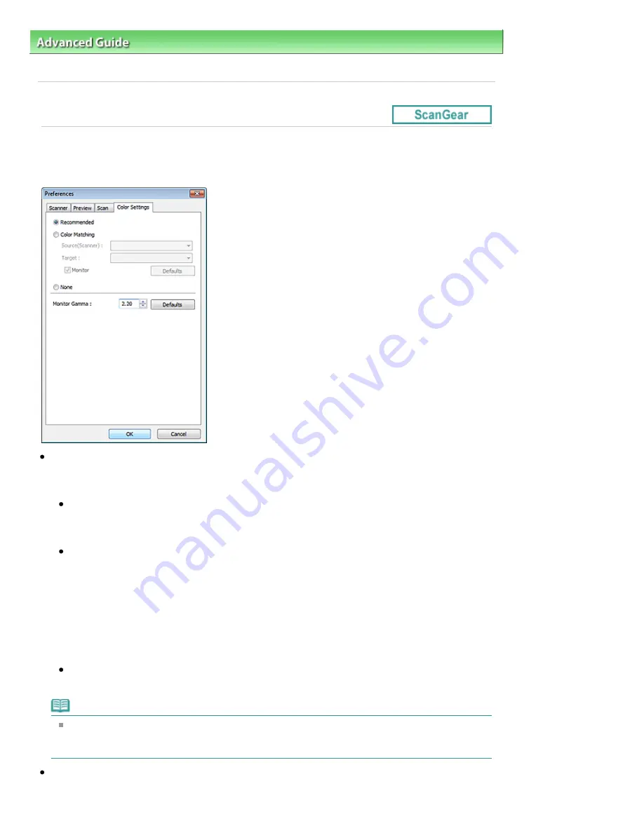 Canon MG5200 series Manual Download Page 725