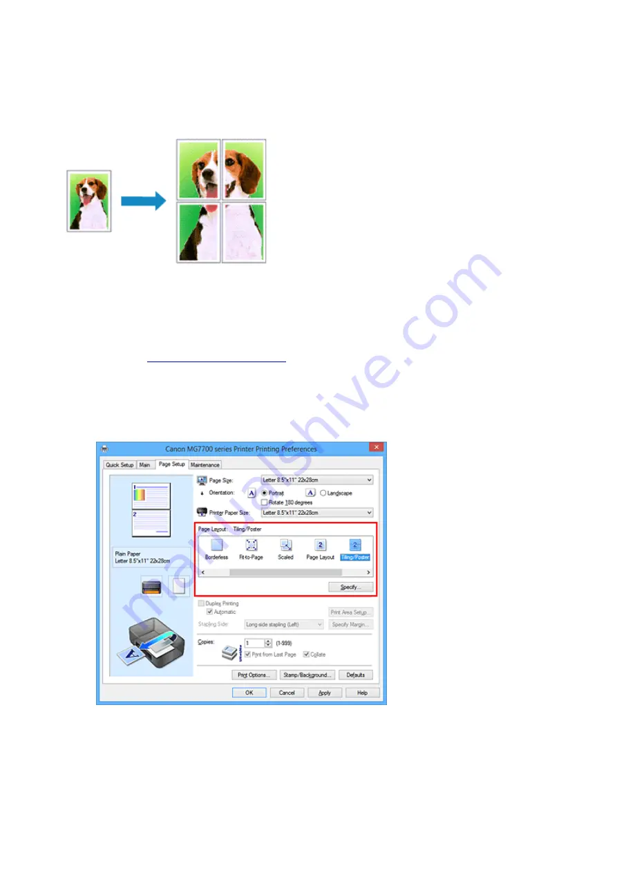 Canon MG7700 series Online Manual Download Page 452