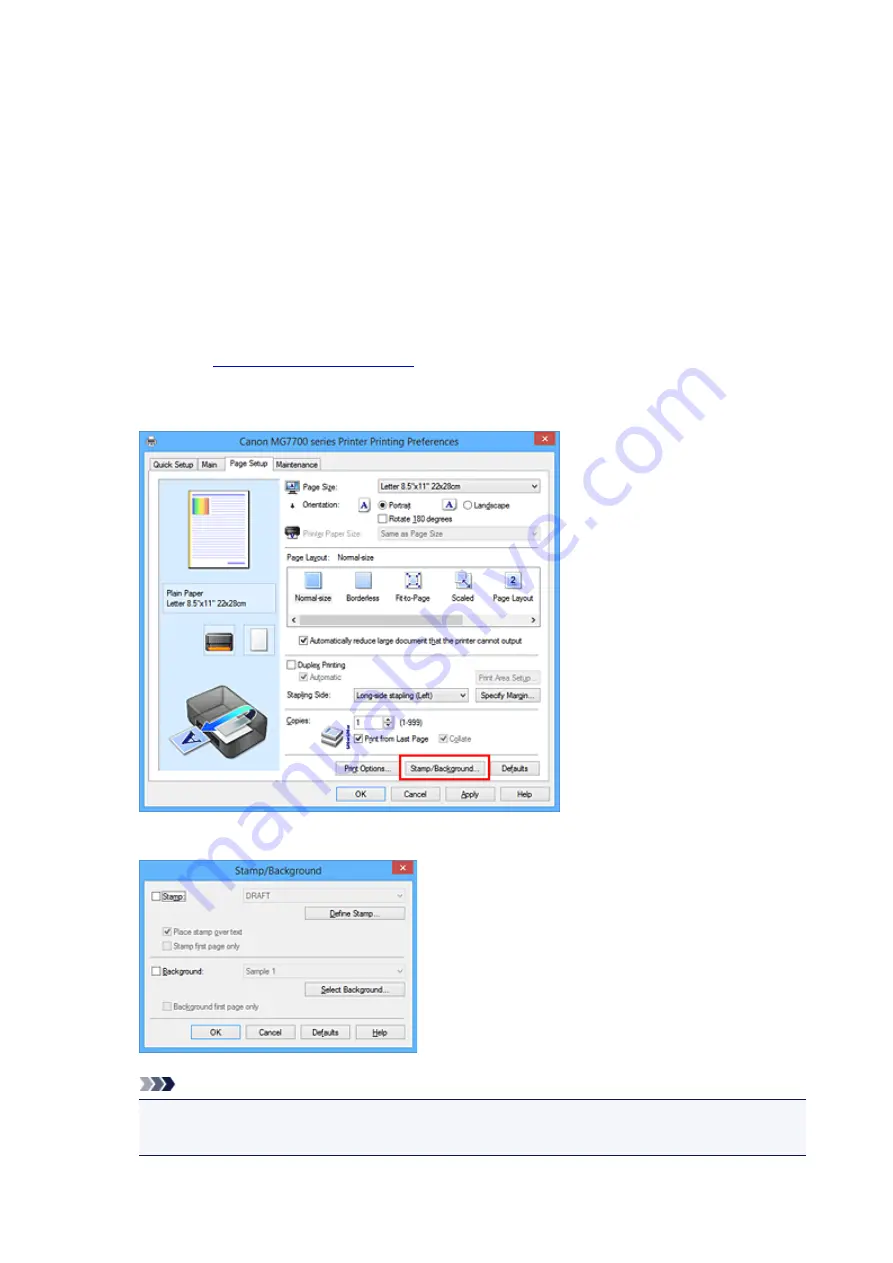 Canon MG7700 series Online Manual Download Page 461