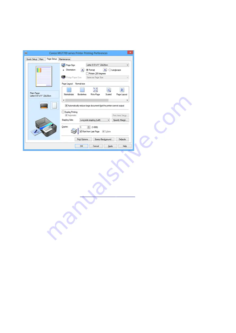 Canon MG7700 series Online Manual Download Page 534