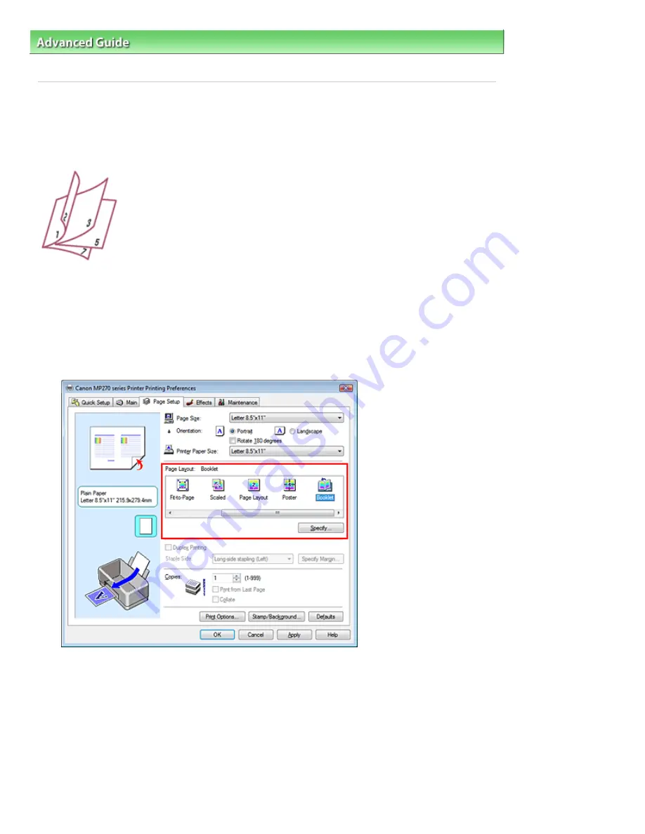 Canon MP250 series On-Screen Manual Download Page 240