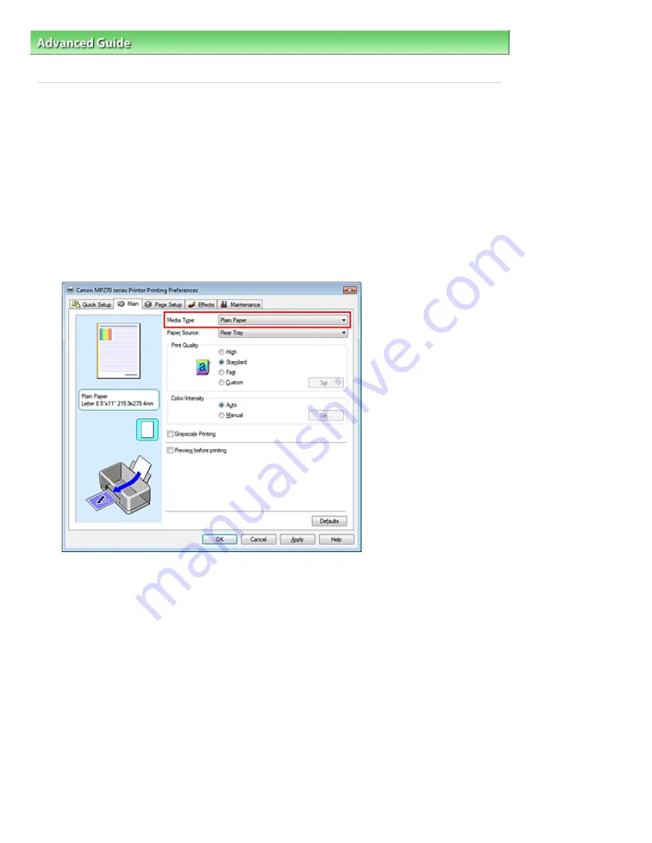 Canon MP250 series On-Screen Manual Download Page 266