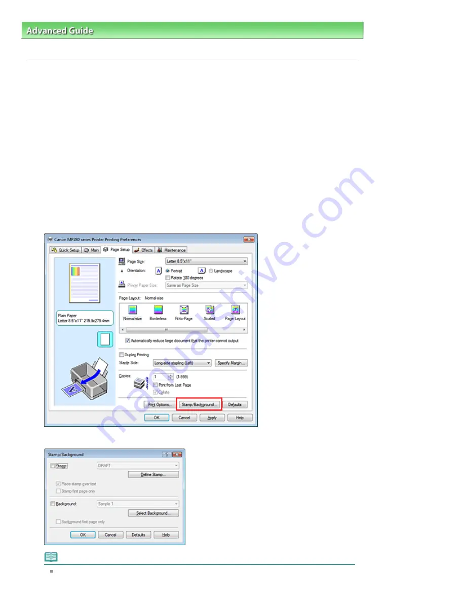 Canon mp280 series On-Screen Manual Download Page 275