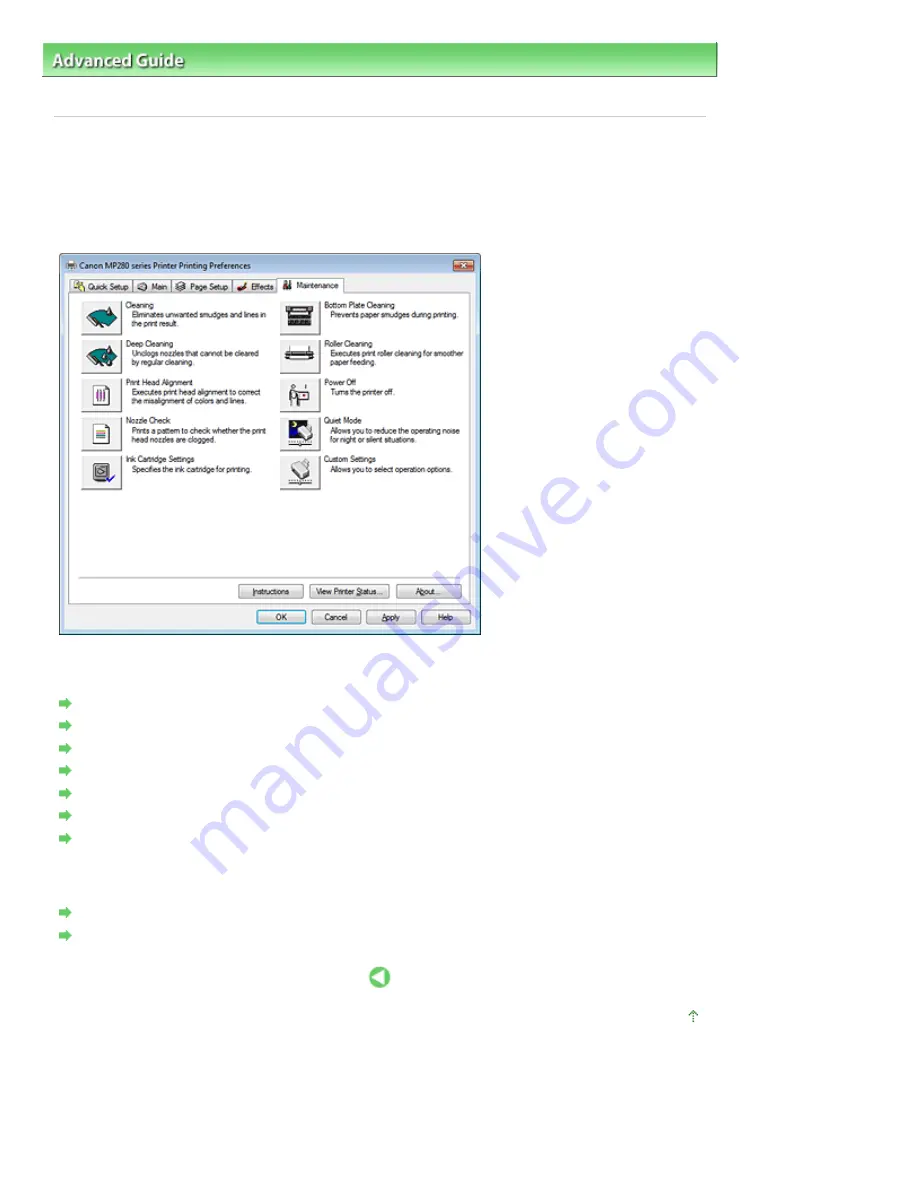 Canon mp280 series On-Screen Manual Download Page 320