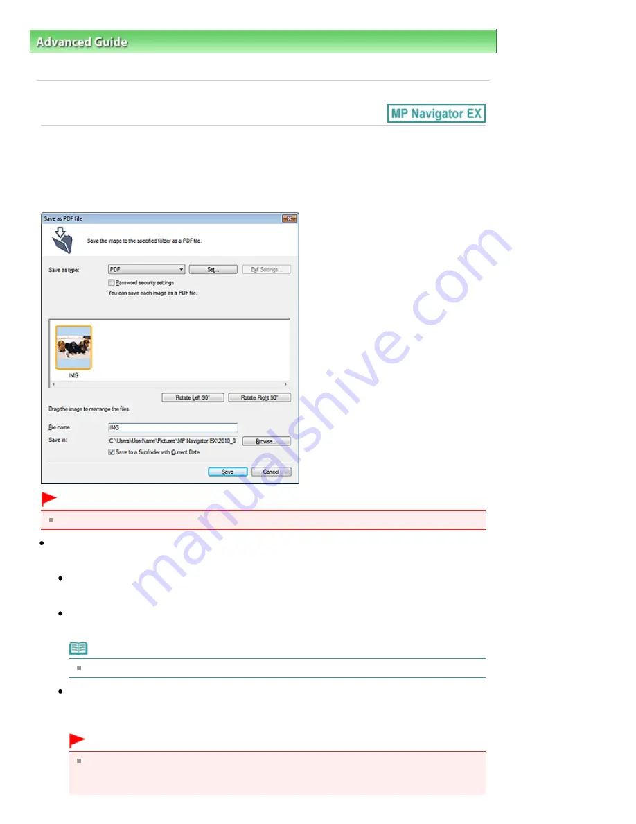 Canon mp280 series On-Screen Manual Download Page 472