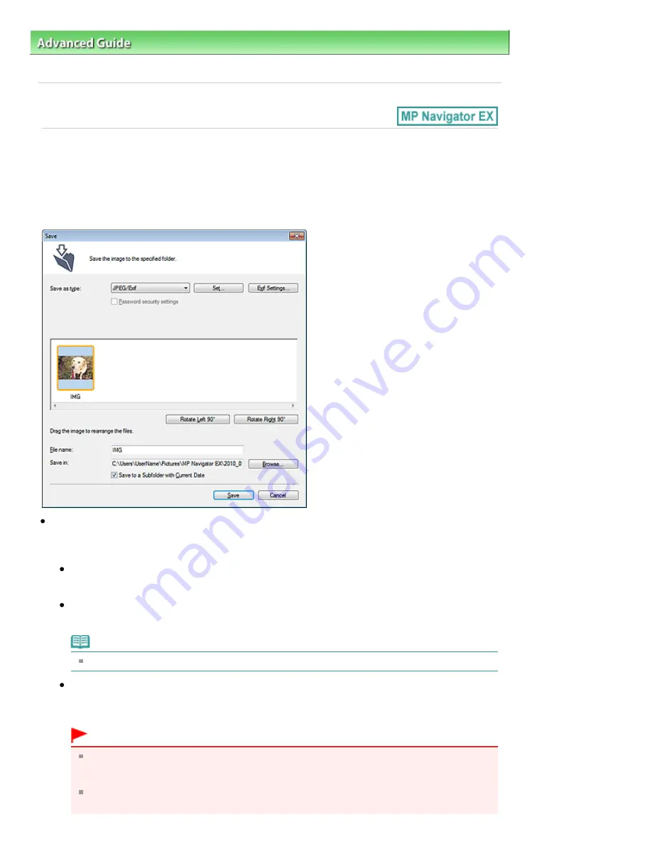 Canon MP280 Advanced Manual Download Page 463