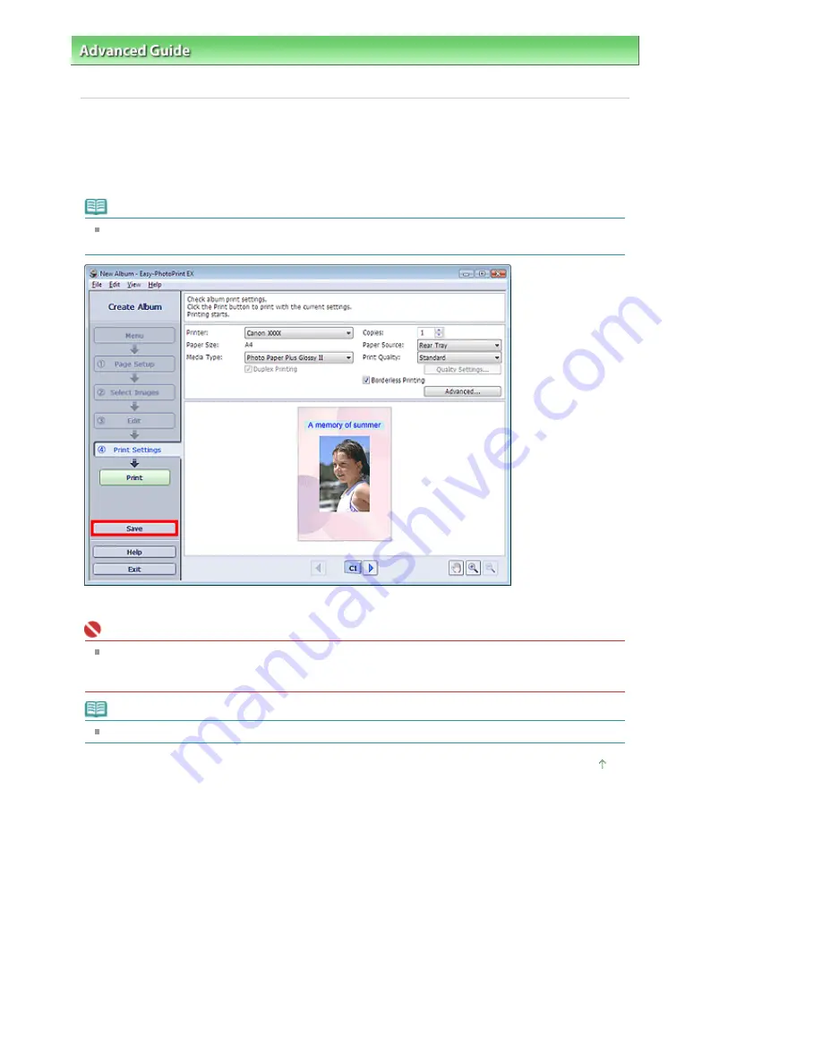 Canon MP480 series On-Screen Manual Download Page 206