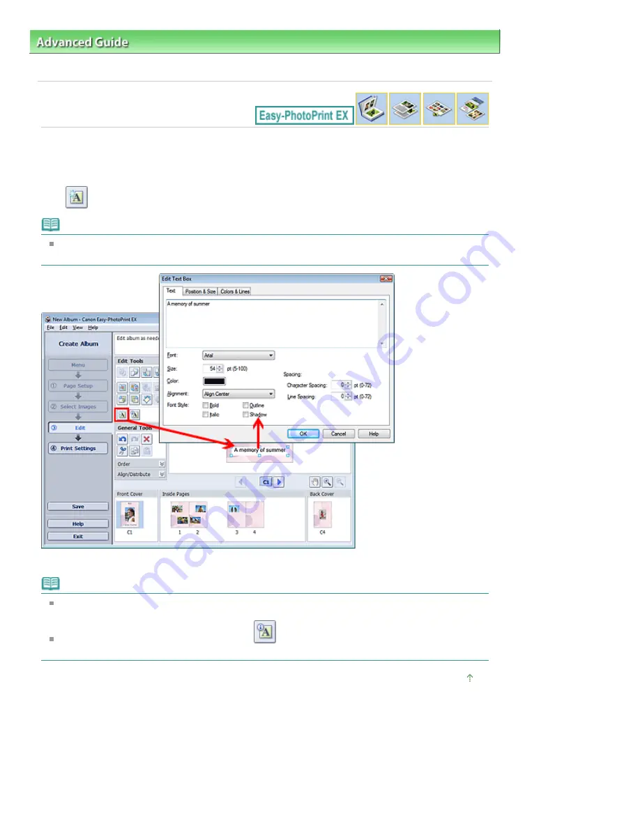 Canon MP560 - PIXMA Color Inkjet On-Screen Manual Download Page 255